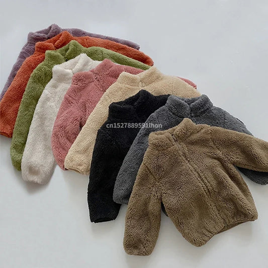 Barnjacka i fleece