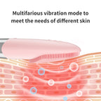 Elektrisk ansiktsrengöringsborste i silikon