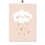 Söta & lärorika posters för barnrummet