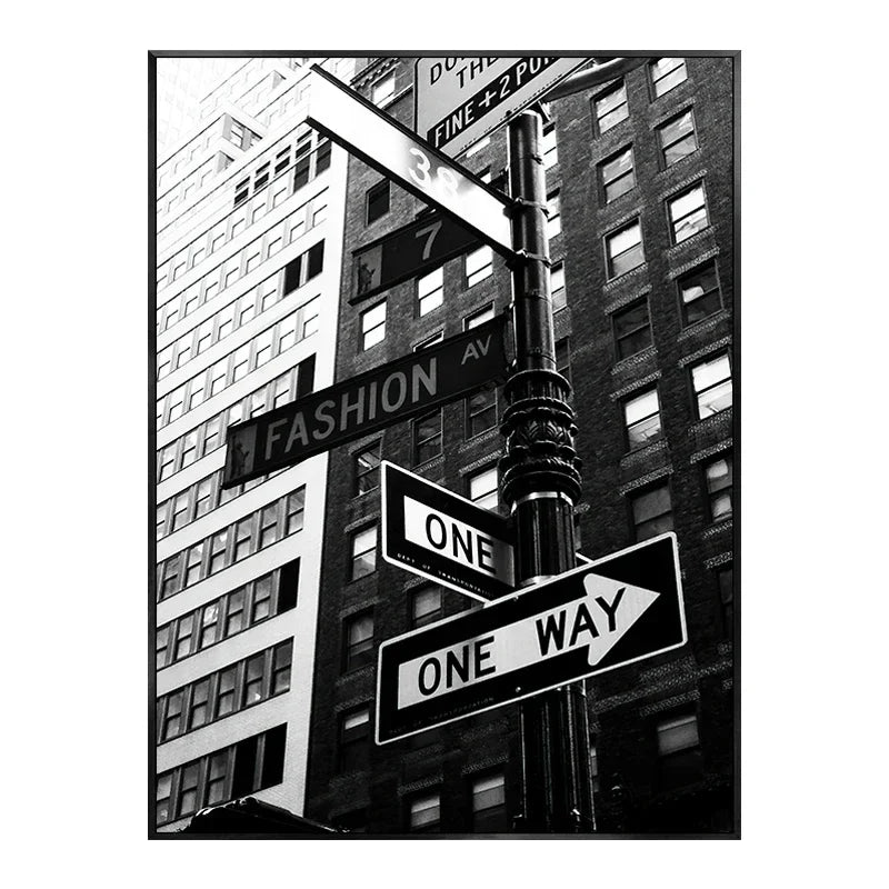 Stilren canvasmålning med unika motiv