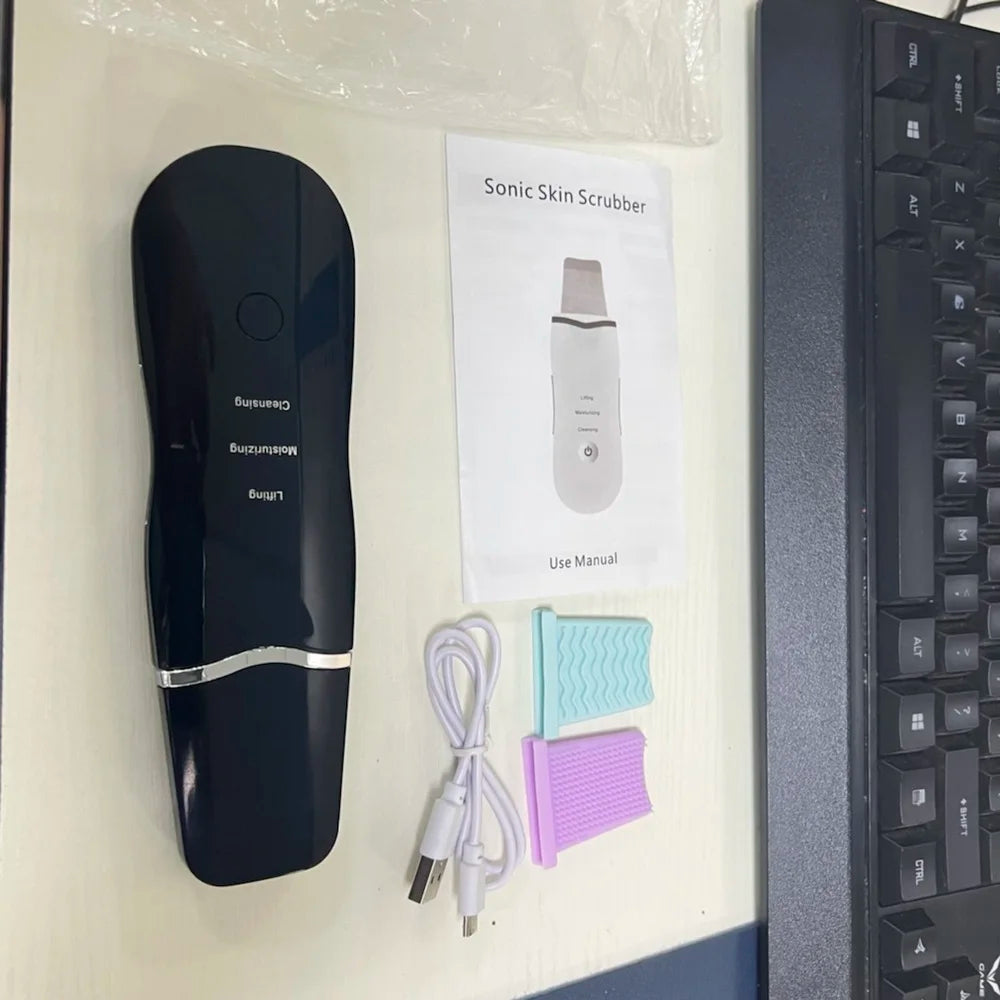 Elektrisk ansiktsrengörare med vibration och djuprengöring