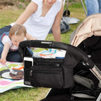 Large capacity stroller storage bag
