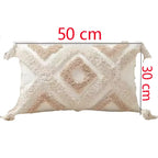 Exklusiva kuddfodral i boho stil med tofsar