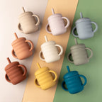 Silikonkopp med sugrör