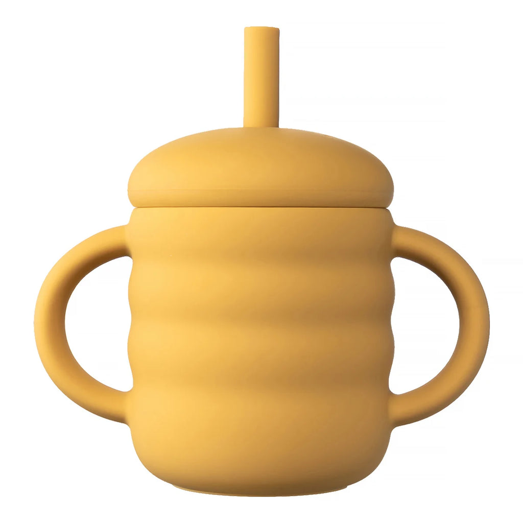 Silikonkopp med sugrör