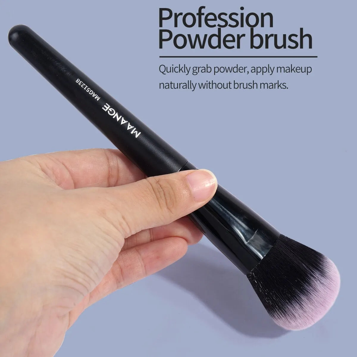 Professionellt set med 20 sminkborstar i elegant förvaringsbox