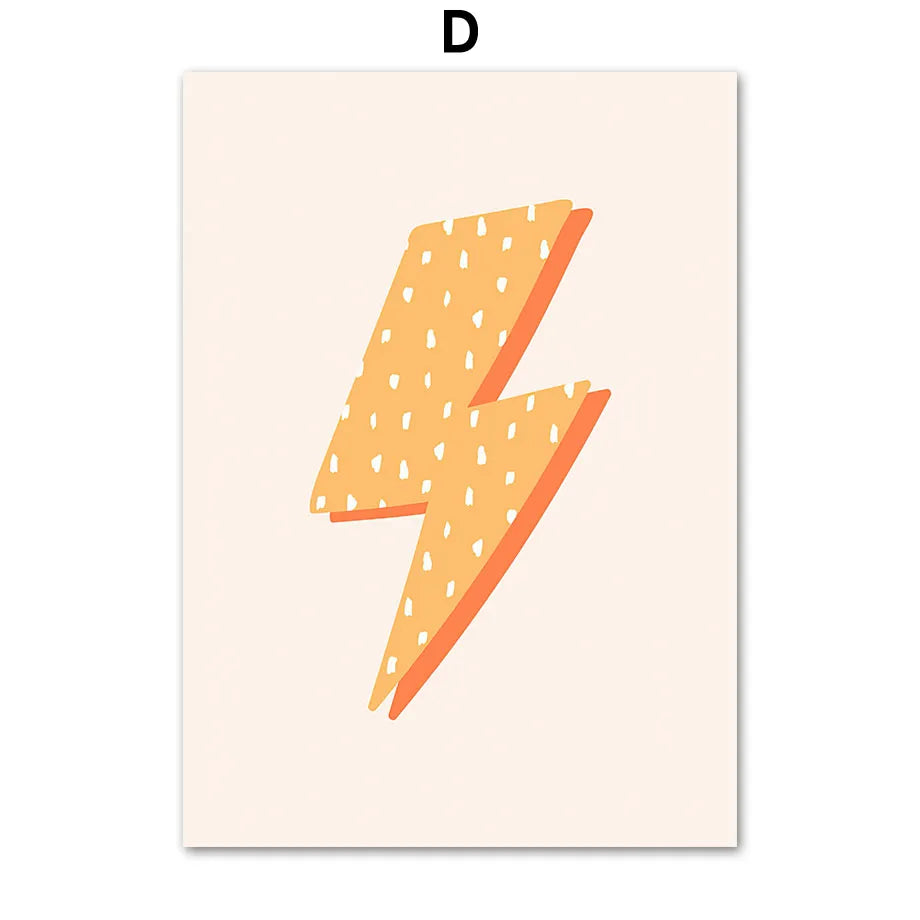 Söta & lärorika posters för barnrummet