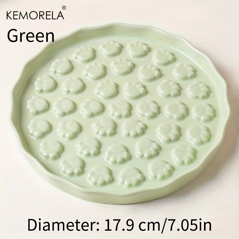 Keramisk slow feed matskål