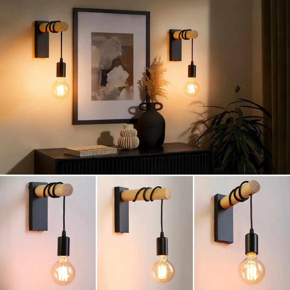 Industriell vägglampa