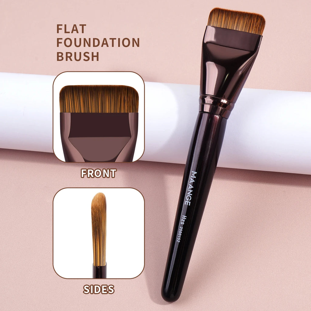 Ultratunna foundationborstar för jämn och naturlig finish