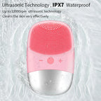 Elektrisk ansiktsrengöringsborste i silikon