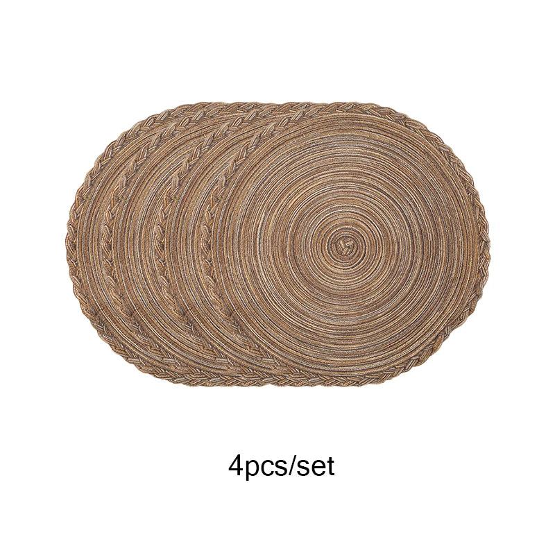 Runda bordstabletter 4-pack