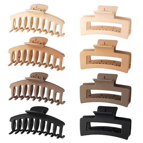 Elegant hair clip in matte vintage style