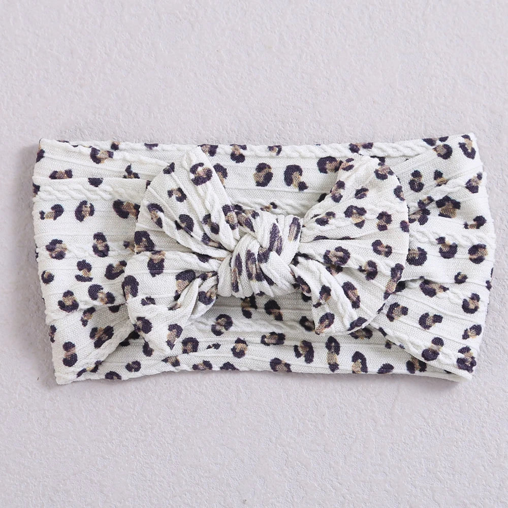 Babyhårband med rosett