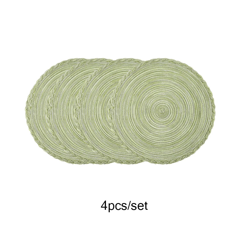 Runda bordstabletter 4-pack