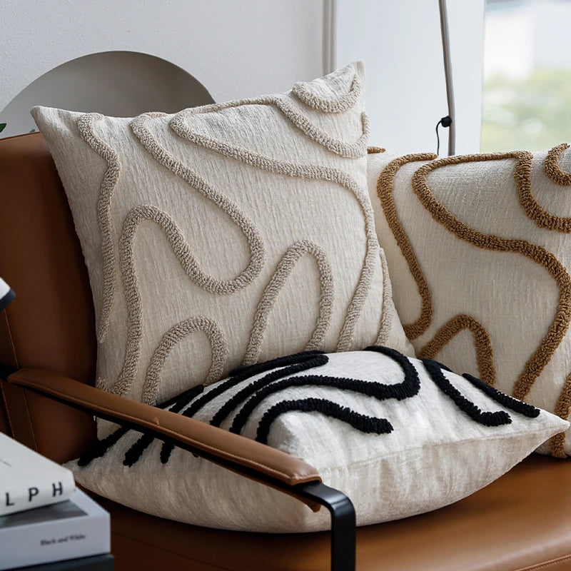 Kuddfodral i chenille