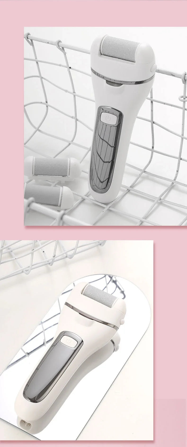 Elektrisk fotfil för professionell pedikyr hemma