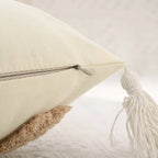 Exklusiva kuddfodral i boho stil med tofsar