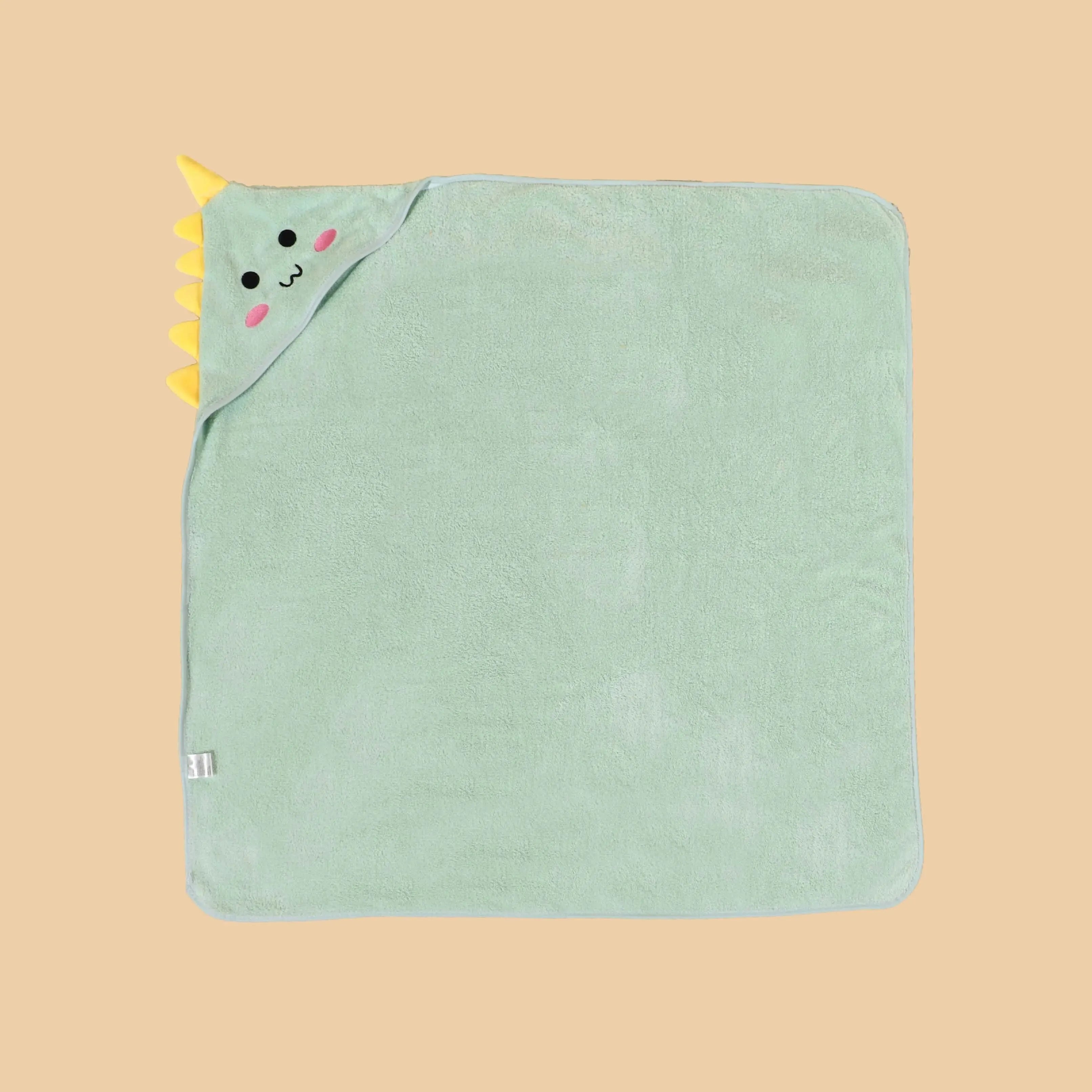 Mjuk & snabbtorkande babyhandduk med huva