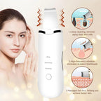 Electric facial cleanser with vibration and deep cleansing