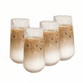 Räfflade dricksglas i elegant design 4/6 pack