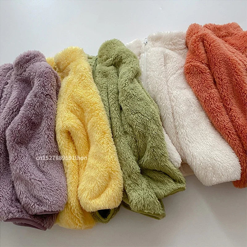 Barnjacka i fleece