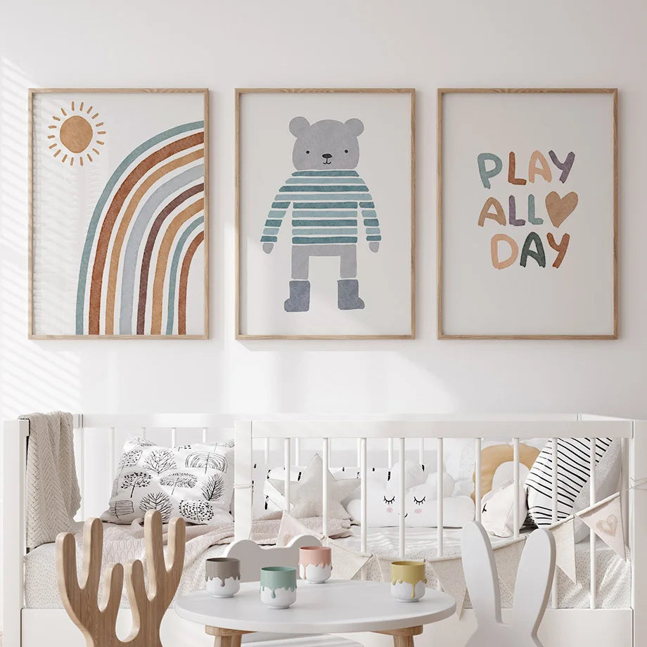 Väggkonst till barnrum