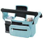 Large capacity stroller storage bag