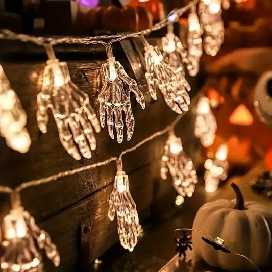 Dekorativ ljusslinga som lyfter din Halloween