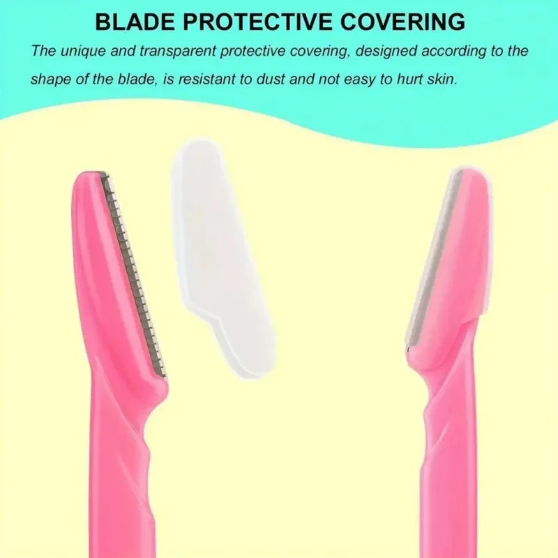 Eyebrow razors for precise & gentle facial care 30-pack