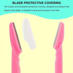 Eyebrow razors for precise & gentle facial care 30-pack