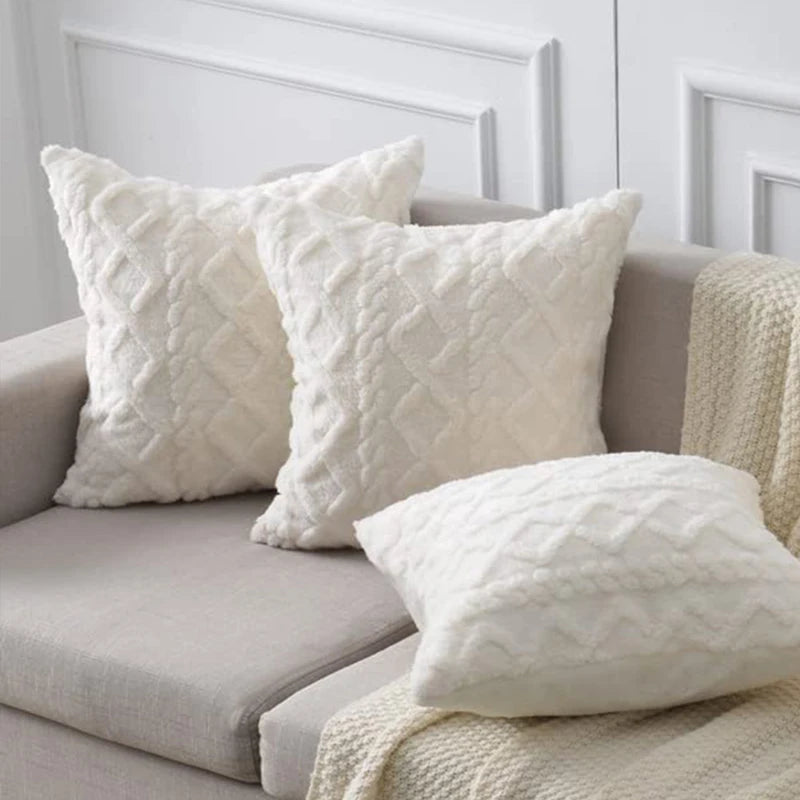 Plush pillowcase