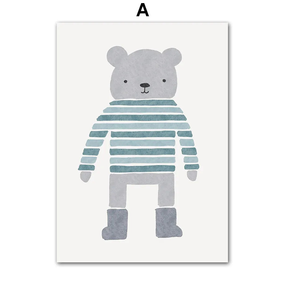 Väggkonst till barnrum