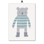 Väggkonst till barnrum