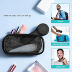 Uppladdningsbar ansiktsborste i silikon med rotation och vibration