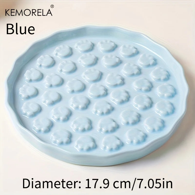 Keramisk slow feed matskål