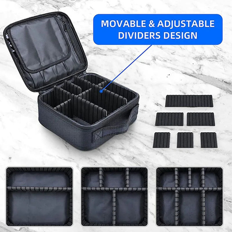 Vattentät sminkväska i boxmodell