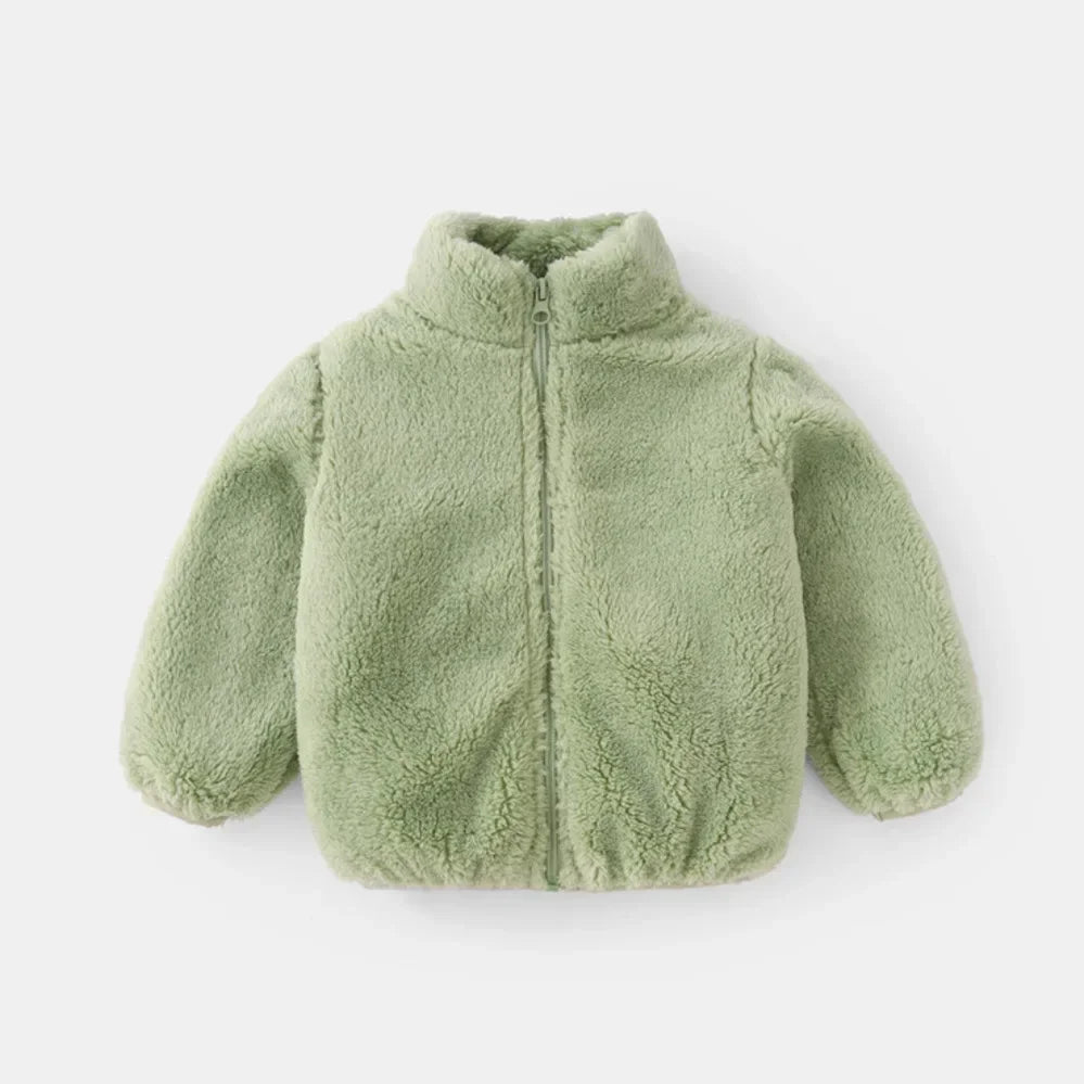 Barnjacka i fleece