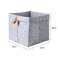 Stylish felt basket for smart storage
