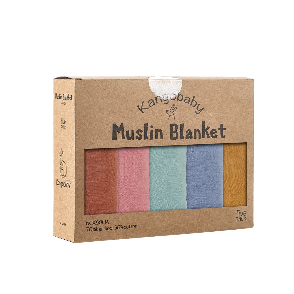 Mjuka haklappar i muslin