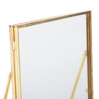 Fotoram i glas och mässing