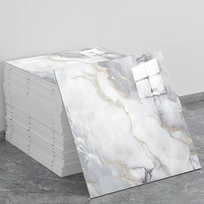 Självhäftande marmorpaneler
