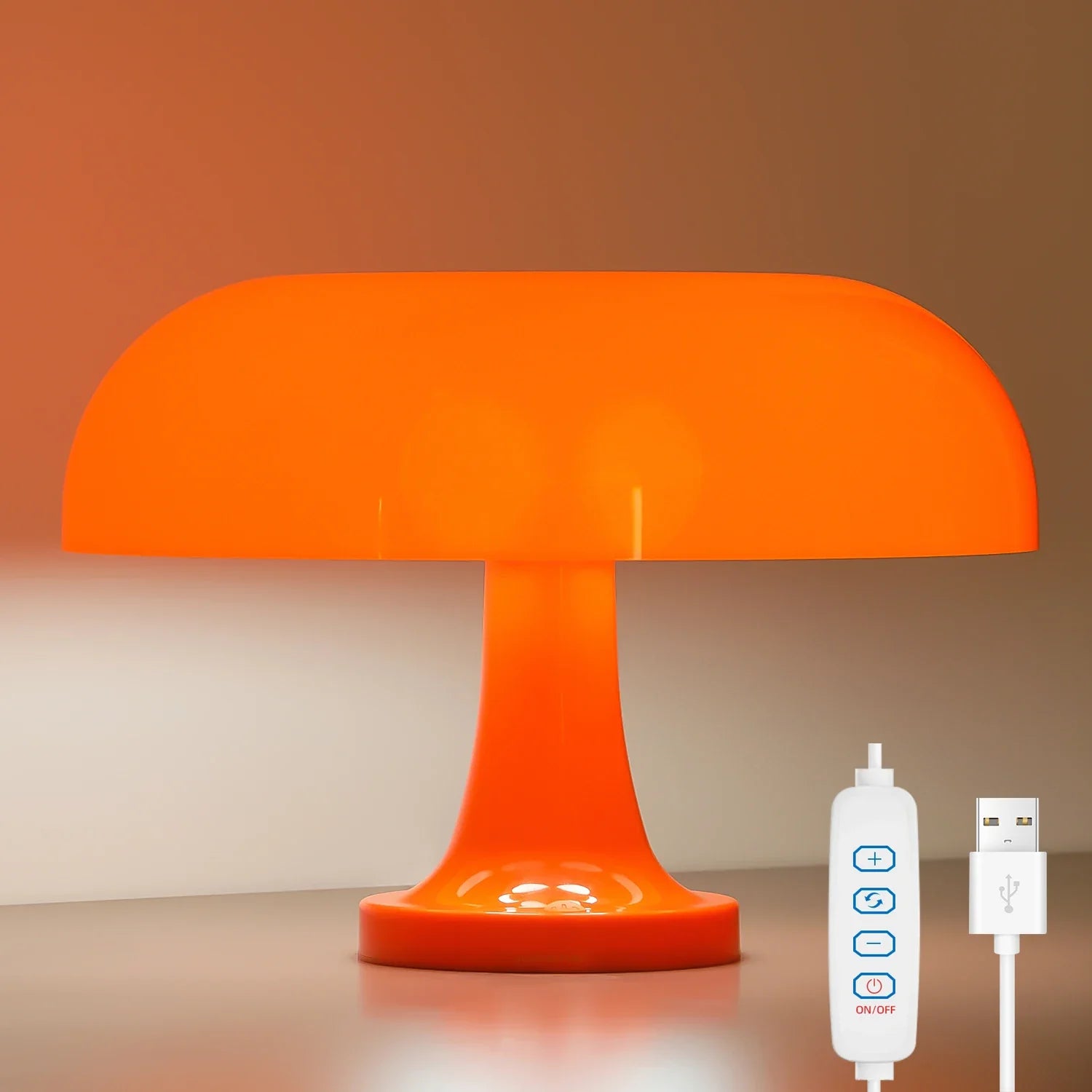 Danskdesignade Mushroom table lamp