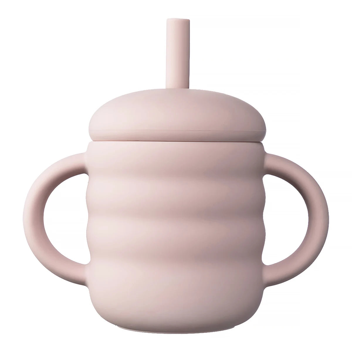 Silikonkopp med sugrör