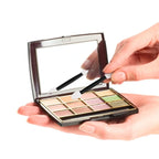 Engångsapplikatorer för ögonskugga med dubbla sidor & förvaringsask