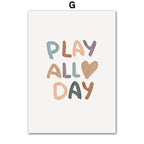 Väggkonst till barnrum