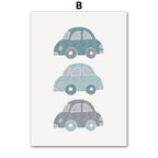 Väggkonst till barnrum