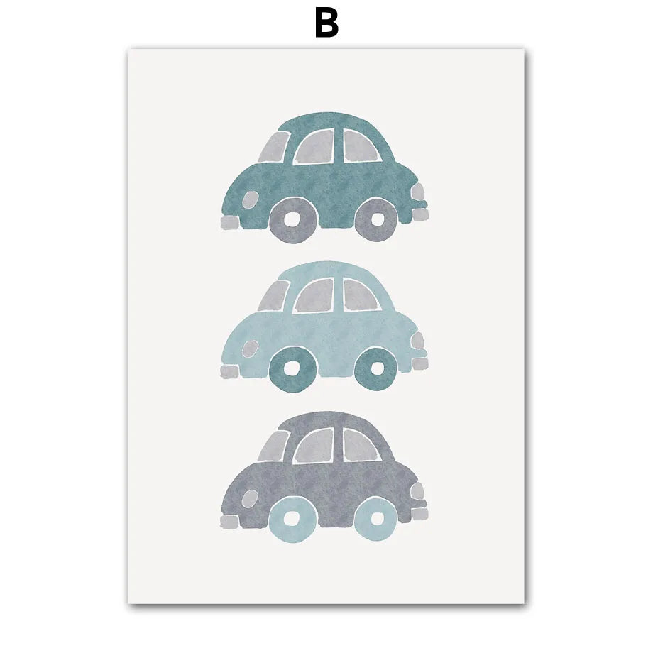 Väggkonst till barnrum