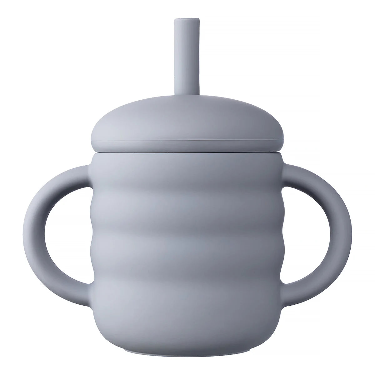Silikonkopp med sugrör