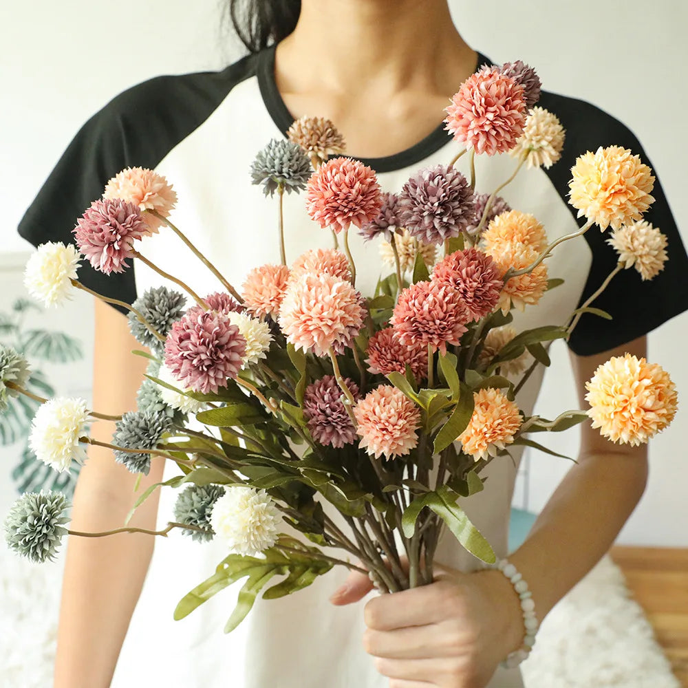 En luftig blomsterbukett som aldrig vissnar
